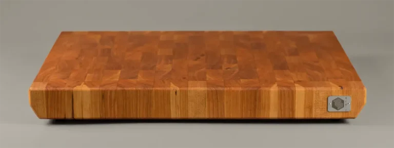 tabla de cortar de cerezo en maderas nobles