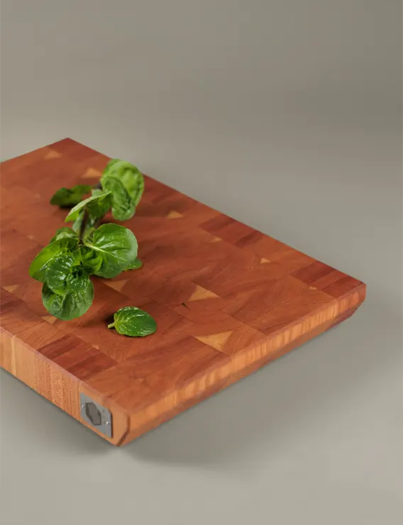 Pura Cirerer Taula de tallar de cirerer a testa